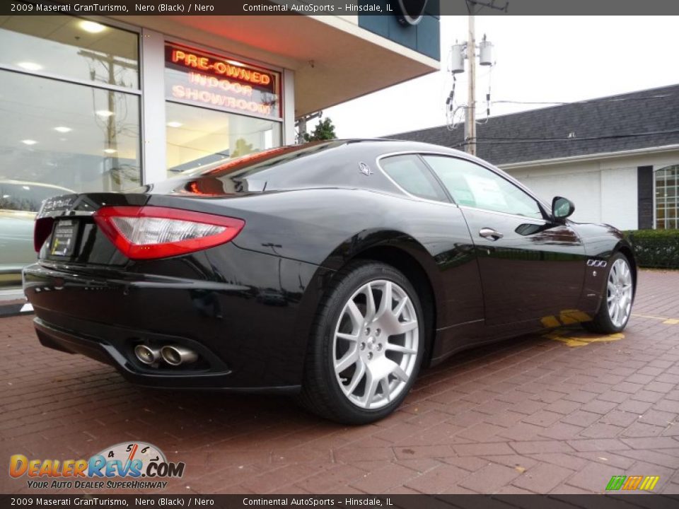 2009 Maserati GranTurismo Nero (Black) / Nero Photo #4
