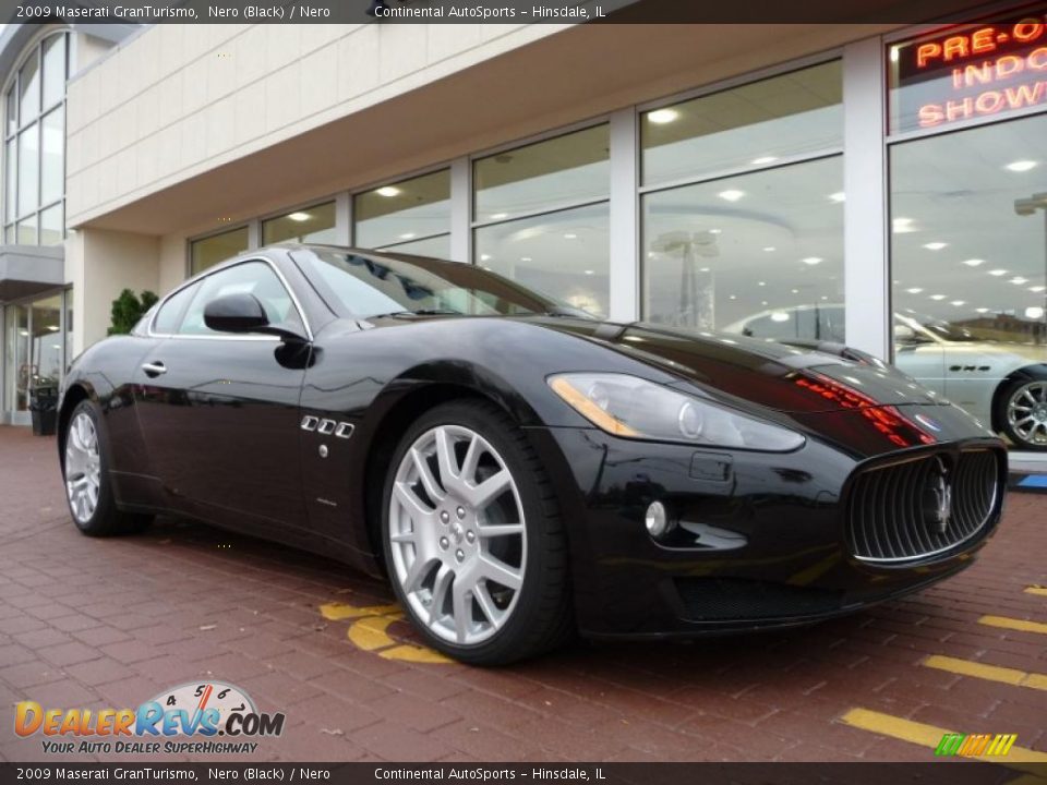 2009 Maserati GranTurismo Nero (Black) / Nero Photo #5