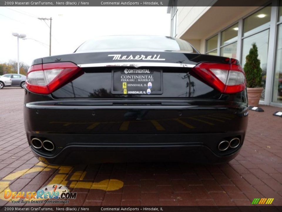 2009 Maserati GranTurismo Nero (Black) / Nero Photo #10