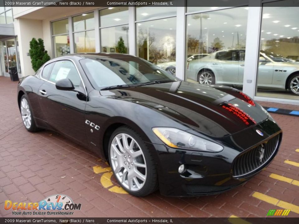 2009 Maserati GranTurismo Nero (Black) / Nero Photo #13