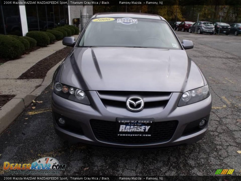 2006 Mazda MAZDA6 MAZDASPEED6 Sport Titanium Gray Mica / Black Photo #2