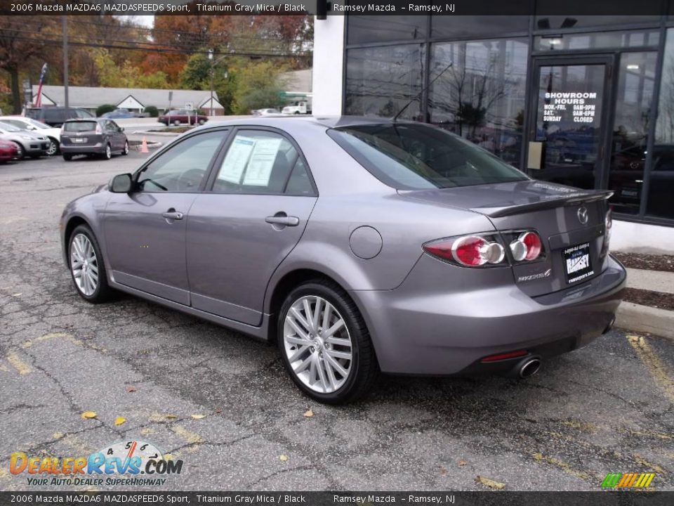 2006 Mazda MAZDA6 MAZDASPEED6 Sport Titanium Gray Mica / Black Photo #5
