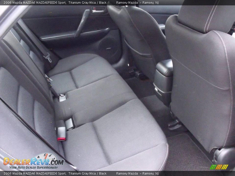 2006 Mazda MAZDA6 MAZDASPEED6 Sport Titanium Gray Mica / Black Photo #8