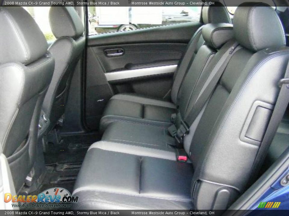 2008 Mazda CX-9 Grand Touring AWD Stormy Blue Mica / Black Photo #11