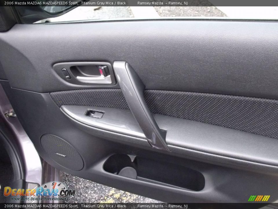 2006 Mazda MAZDA6 MAZDASPEED6 Sport Titanium Gray Mica / Black Photo #10