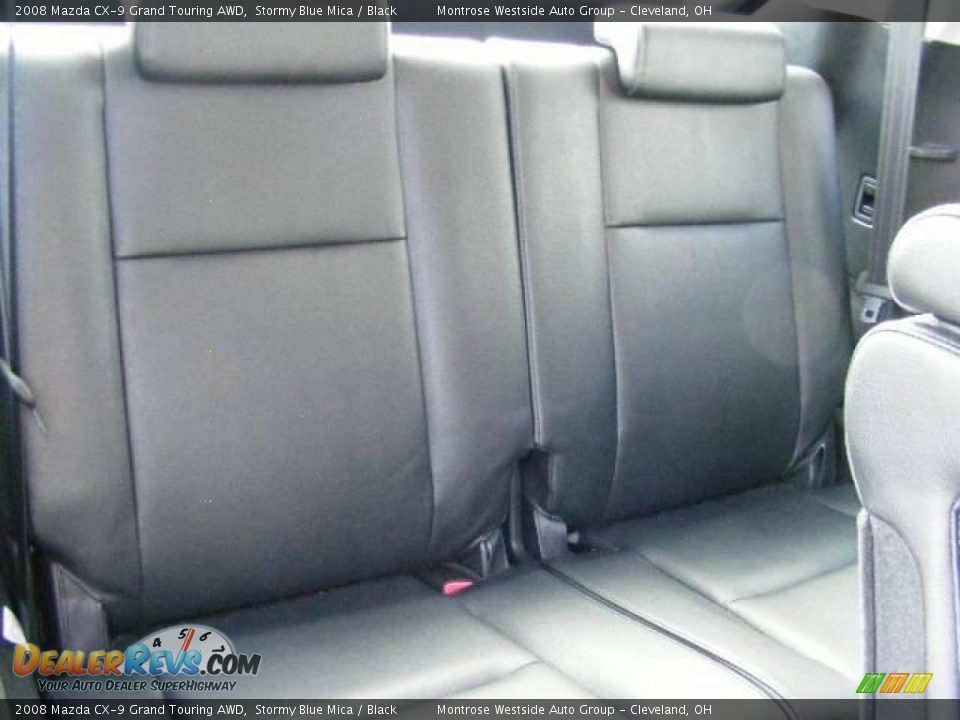 2008 Mazda CX-9 Grand Touring AWD Stormy Blue Mica / Black Photo #13
