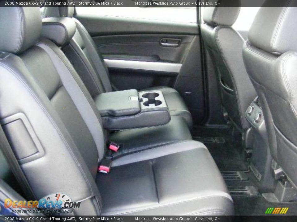 2008 Mazda CX-9 Grand Touring AWD Stormy Blue Mica / Black Photo #14
