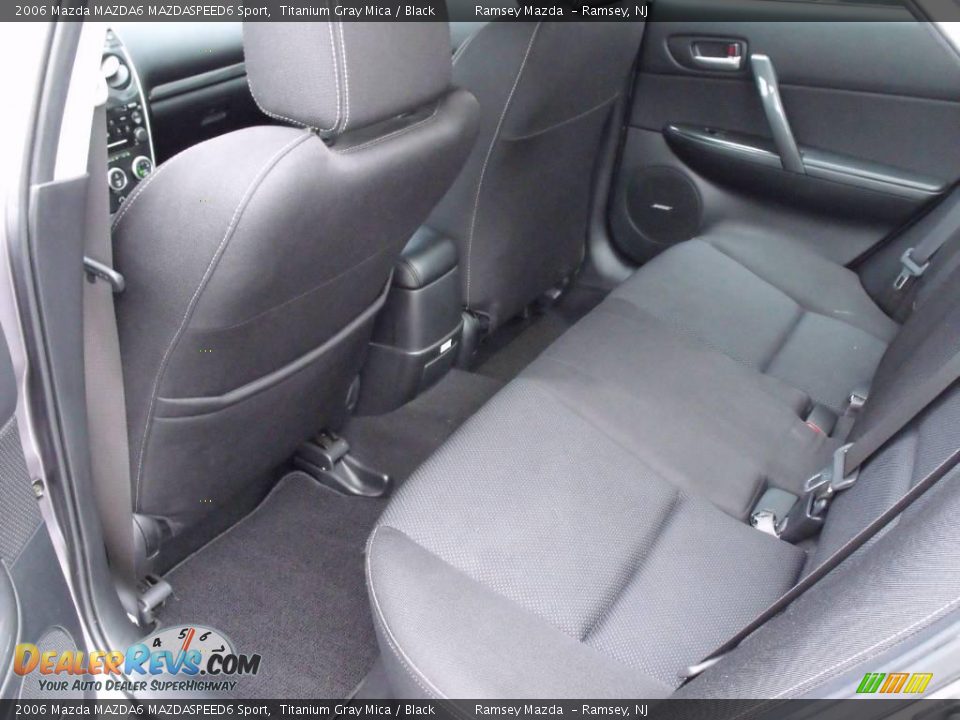 2006 Mazda MAZDA6 MAZDASPEED6 Sport Titanium Gray Mica / Black Photo #12