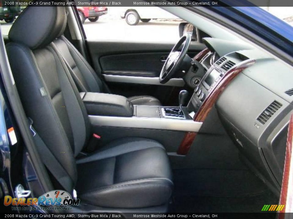 2008 Mazda CX-9 Grand Touring AWD Stormy Blue Mica / Black Photo #15