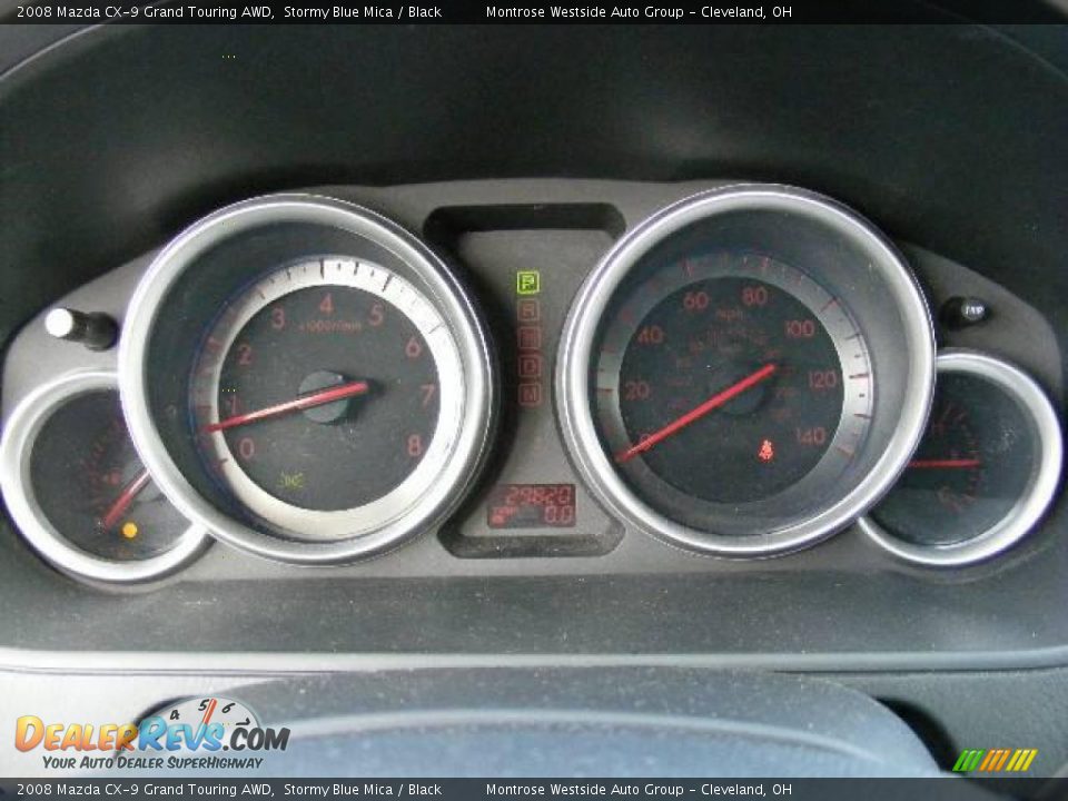 2008 Mazda CX-9 Grand Touring AWD Stormy Blue Mica / Black Photo #19