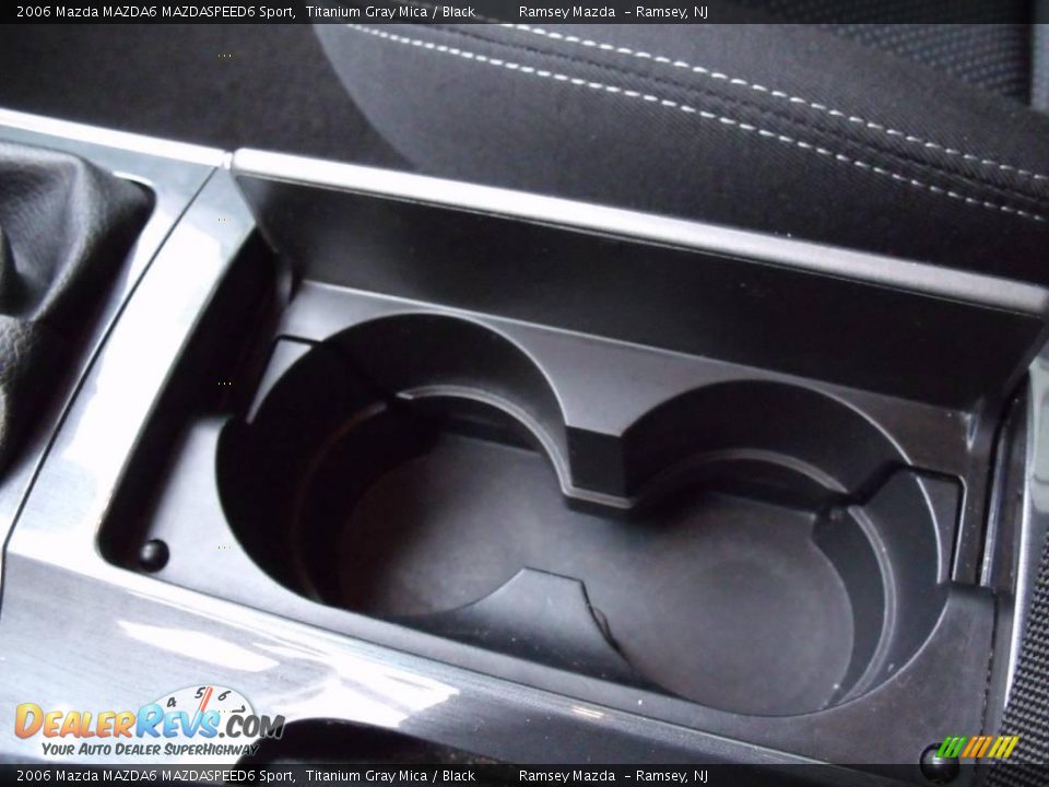 2006 Mazda MAZDA6 MAZDASPEED6 Sport Titanium Gray Mica / Black Photo #17