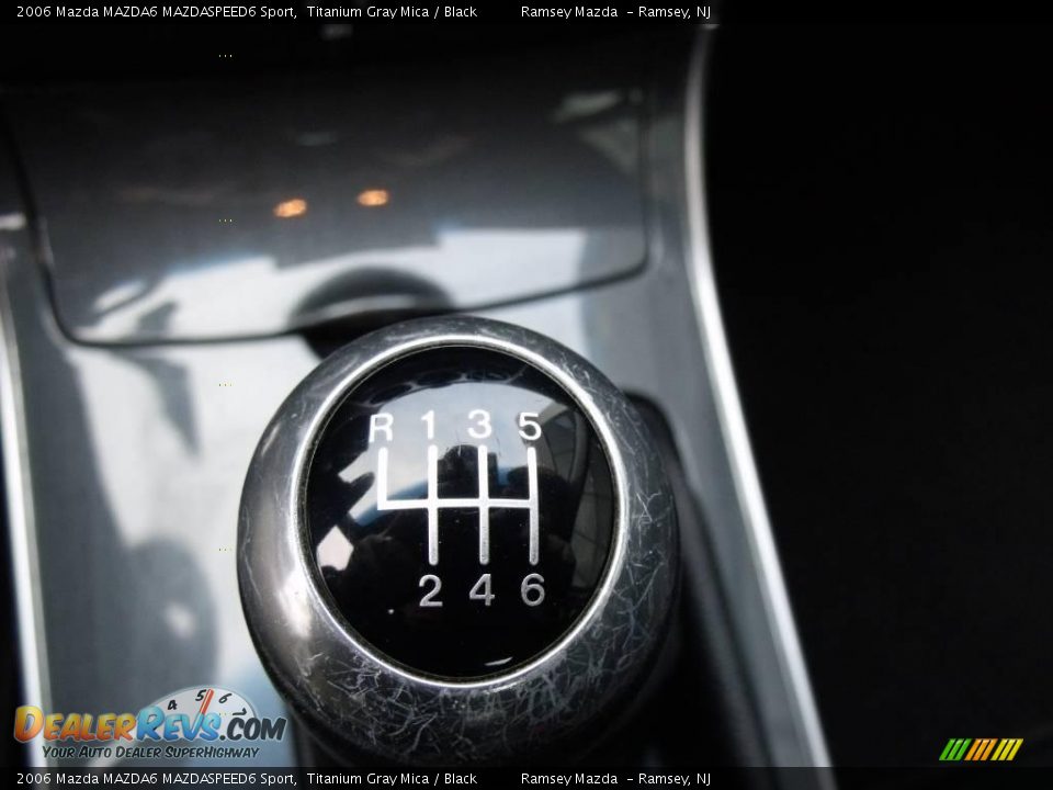 2006 Mazda MAZDA6 MAZDASPEED6 Sport Titanium Gray Mica / Black Photo #18