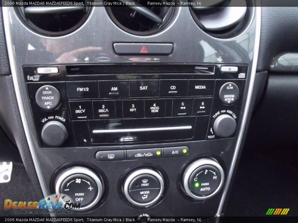 2006 Mazda MAZDA6 MAZDASPEED6 Sport Titanium Gray Mica / Black Photo #19