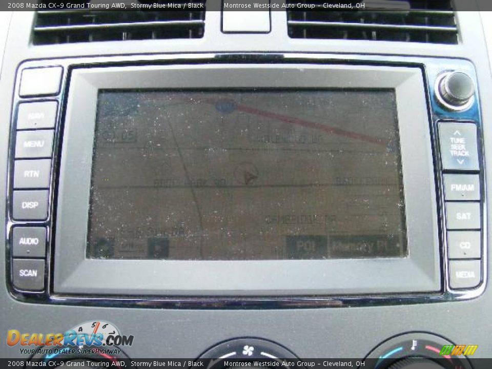 2008 Mazda CX-9 Grand Touring AWD Stormy Blue Mica / Black Photo #23