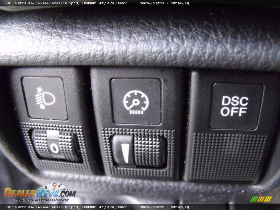 2006 Mazda MAZDA6 MAZDASPEED6 Sport Titanium Gray Mica / Black Photo #22