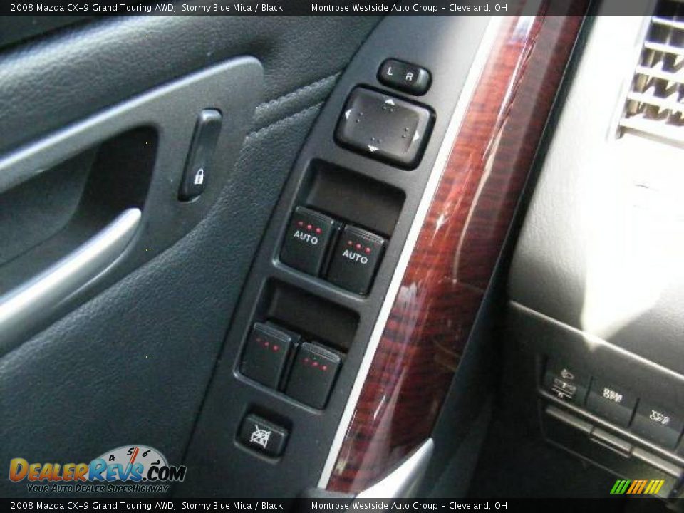 2008 Mazda CX-9 Grand Touring AWD Stormy Blue Mica / Black Photo #25