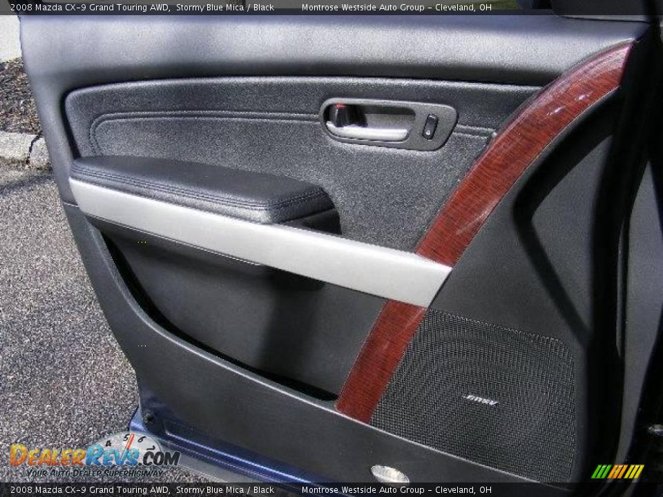 2008 Mazda CX-9 Grand Touring AWD Stormy Blue Mica / Black Photo #26