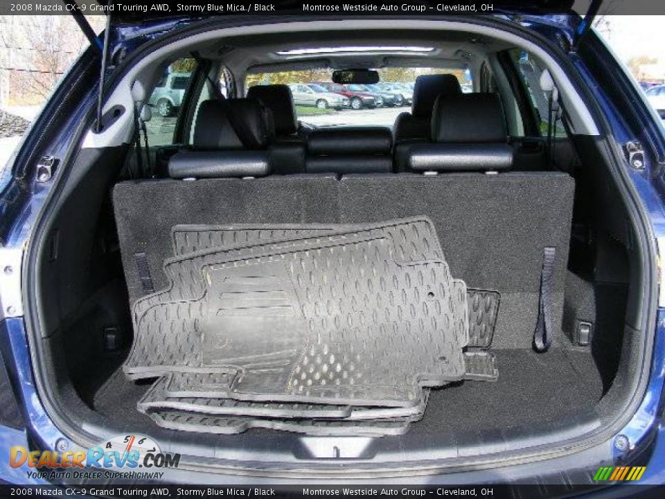 2008 Mazda CX-9 Grand Touring AWD Stormy Blue Mica / Black Photo #28
