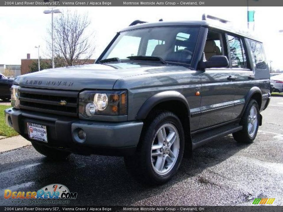 2004 Land Rover Discovery SE7 Vienna Green / Alpaca Beige Photo #1
