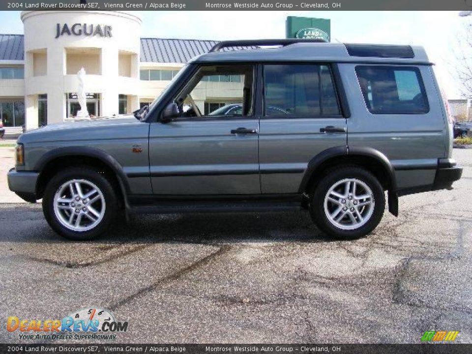 2004 Land Rover Discovery SE7 Vienna Green / Alpaca Beige Photo #2