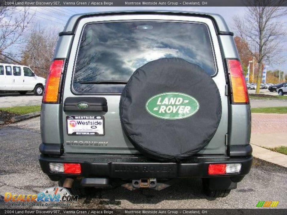 2004 Land Rover Discovery SE7 Vienna Green / Alpaca Beige Photo #4