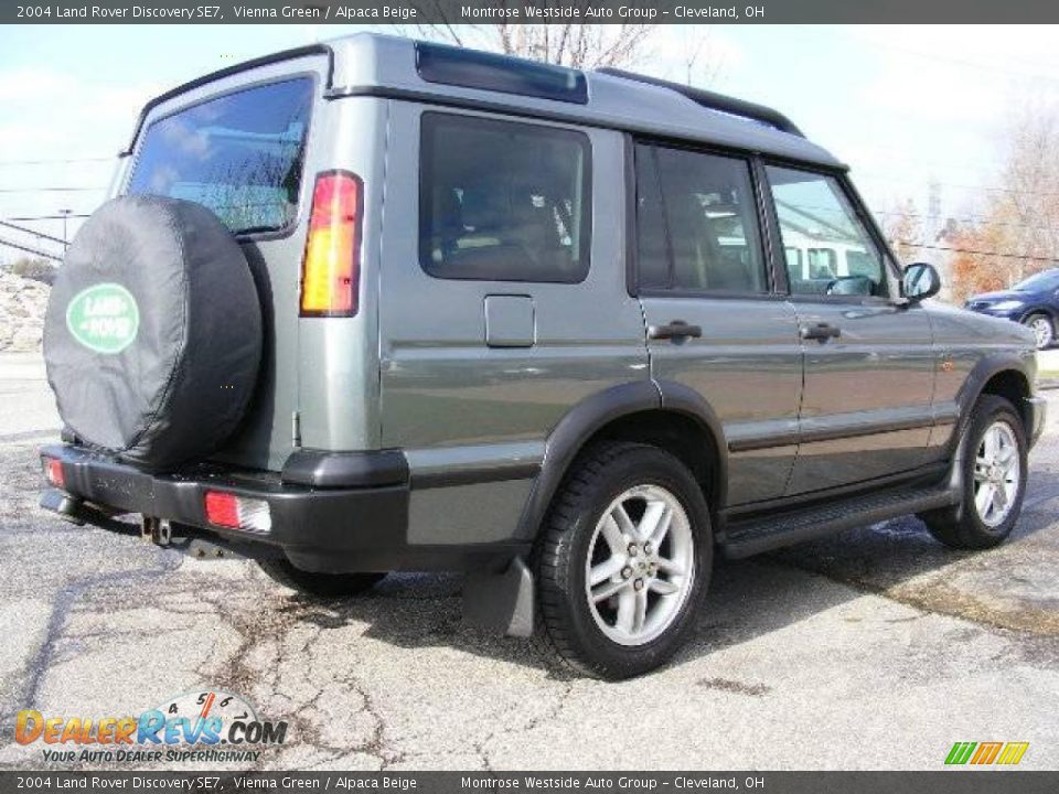2004 Land Rover Discovery SE7 Vienna Green / Alpaca Beige Photo #5