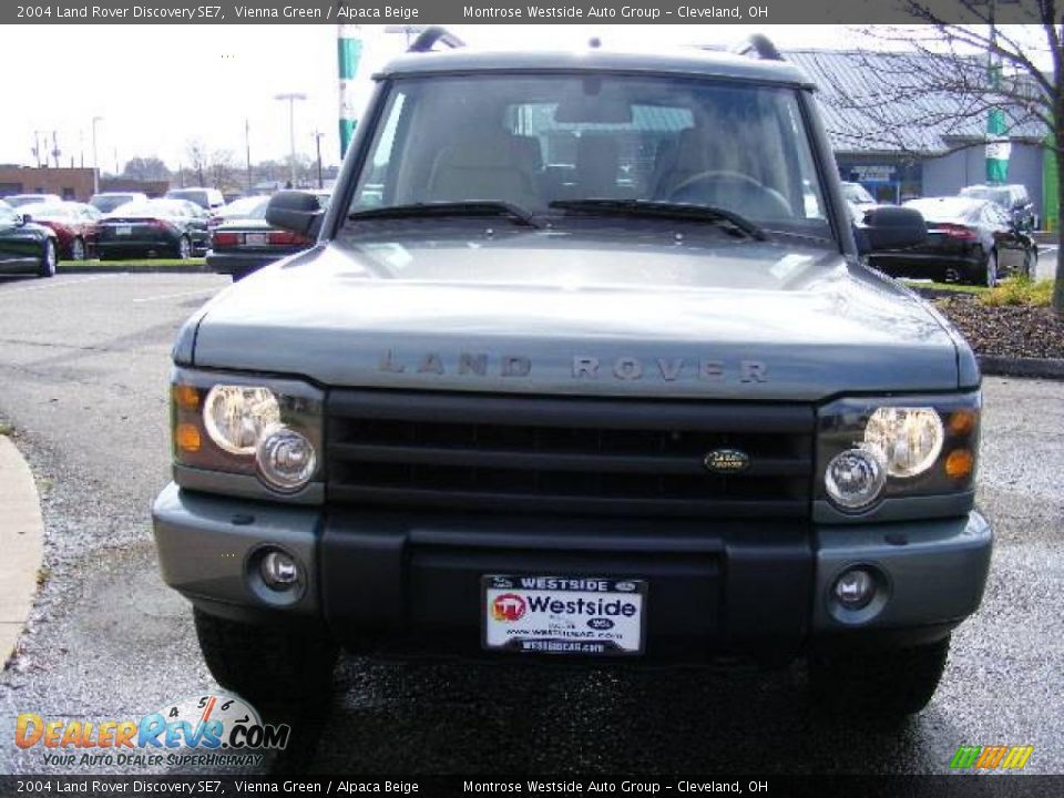 2004 Land Rover Discovery SE7 Vienna Green / Alpaca Beige Photo #8