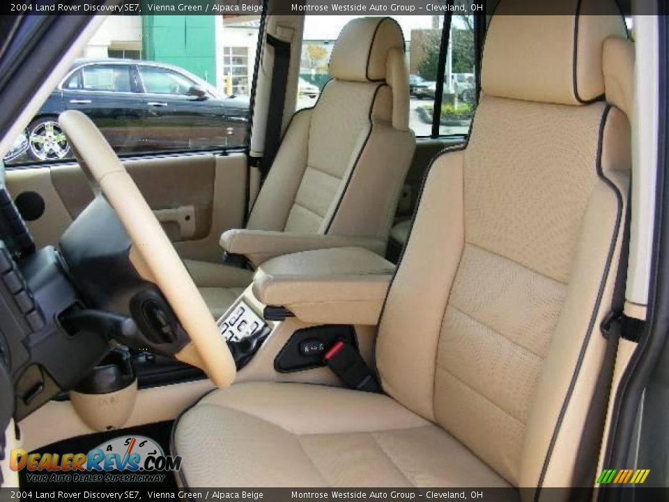 2004 Land Rover Discovery SE7 Vienna Green / Alpaca Beige Photo #9