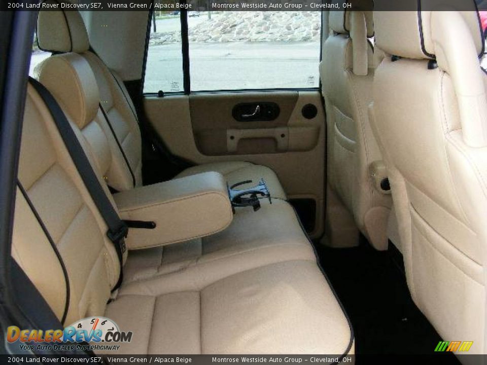 2004 Land Rover Discovery SE7 Vienna Green / Alpaca Beige Photo #12