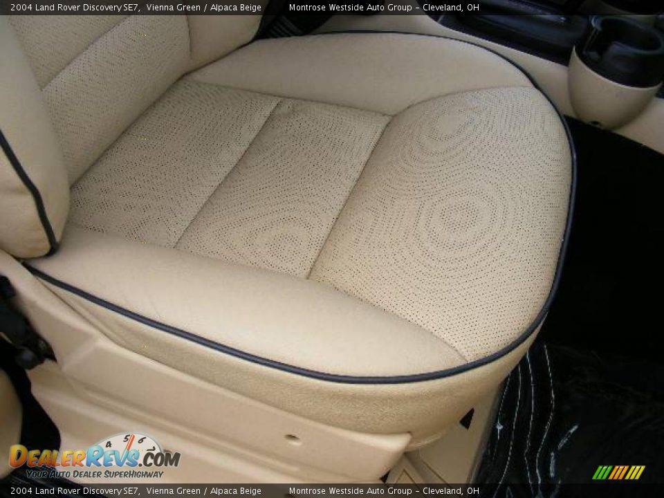 2004 Land Rover Discovery SE7 Vienna Green / Alpaca Beige Photo #14