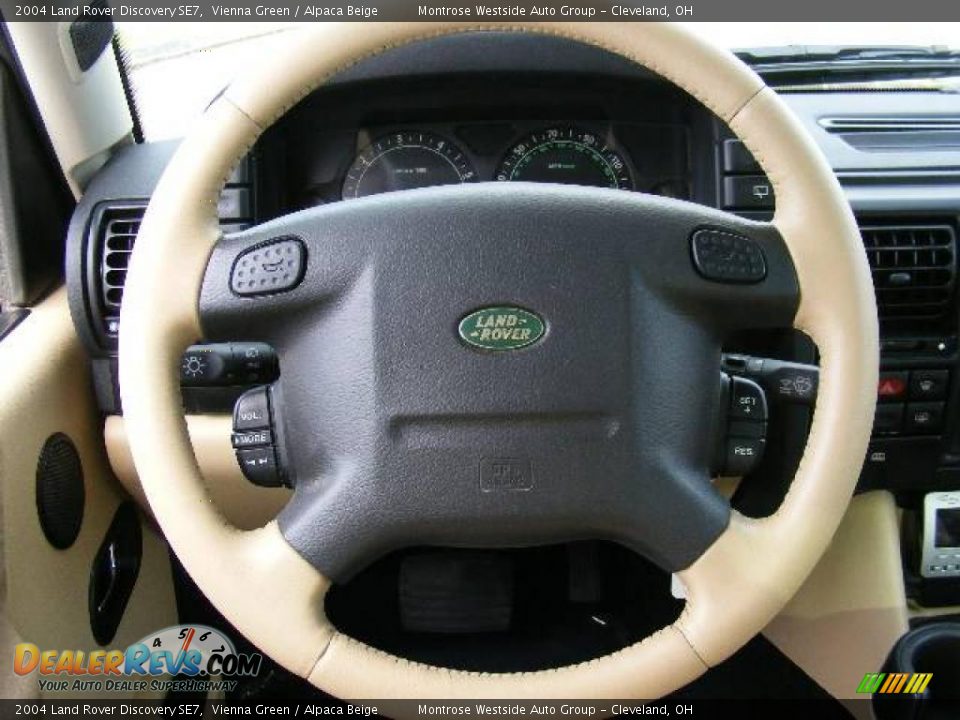 2004 Land Rover Discovery SE7 Vienna Green / Alpaca Beige Photo #16