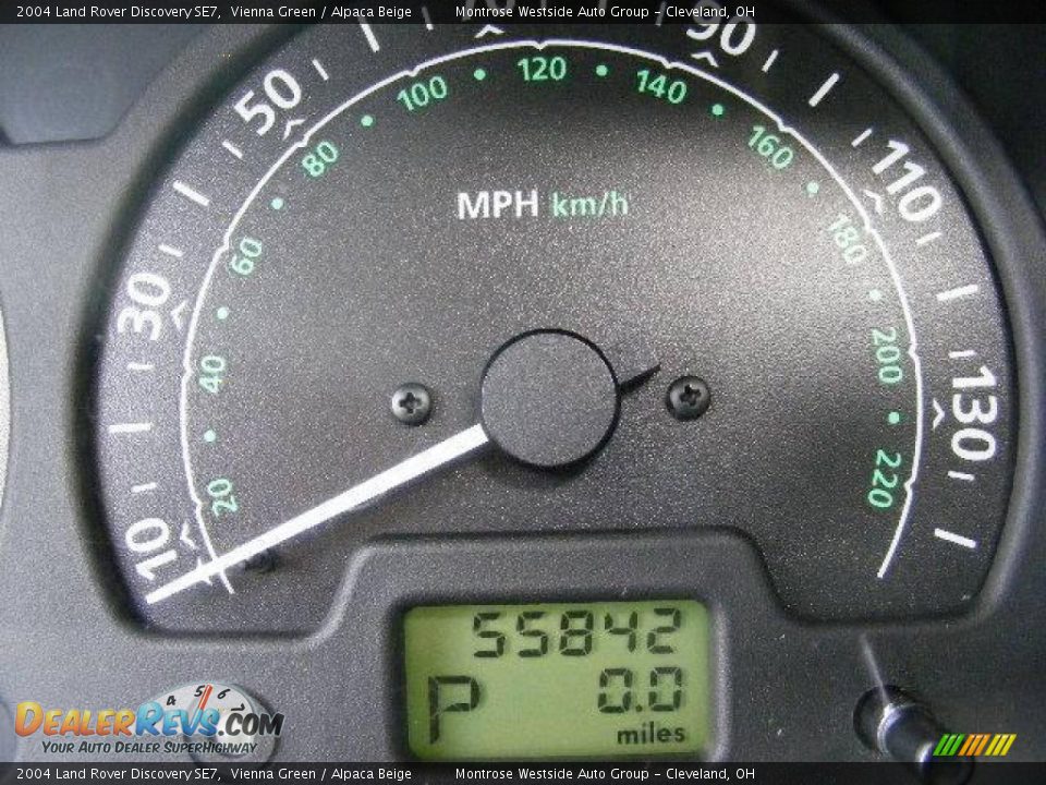 2004 Land Rover Discovery SE7 Vienna Green / Alpaca Beige Photo #18