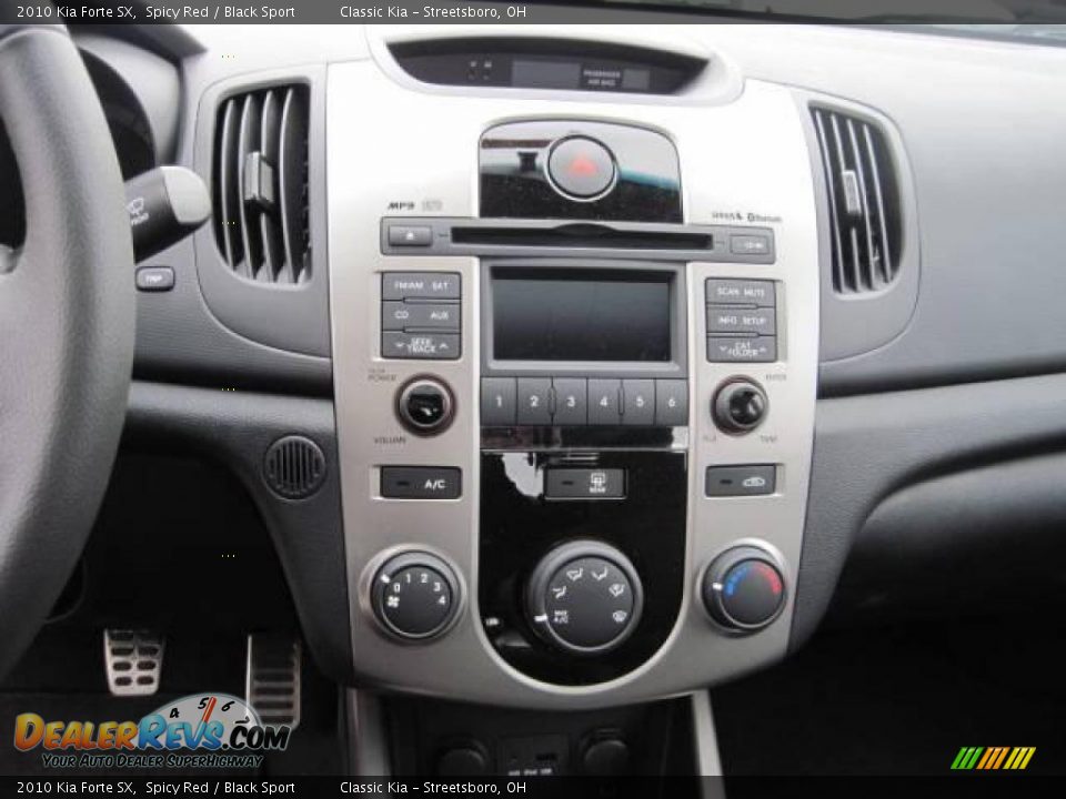 2010 Kia Forte SX Spicy Red / Black Sport Photo #10