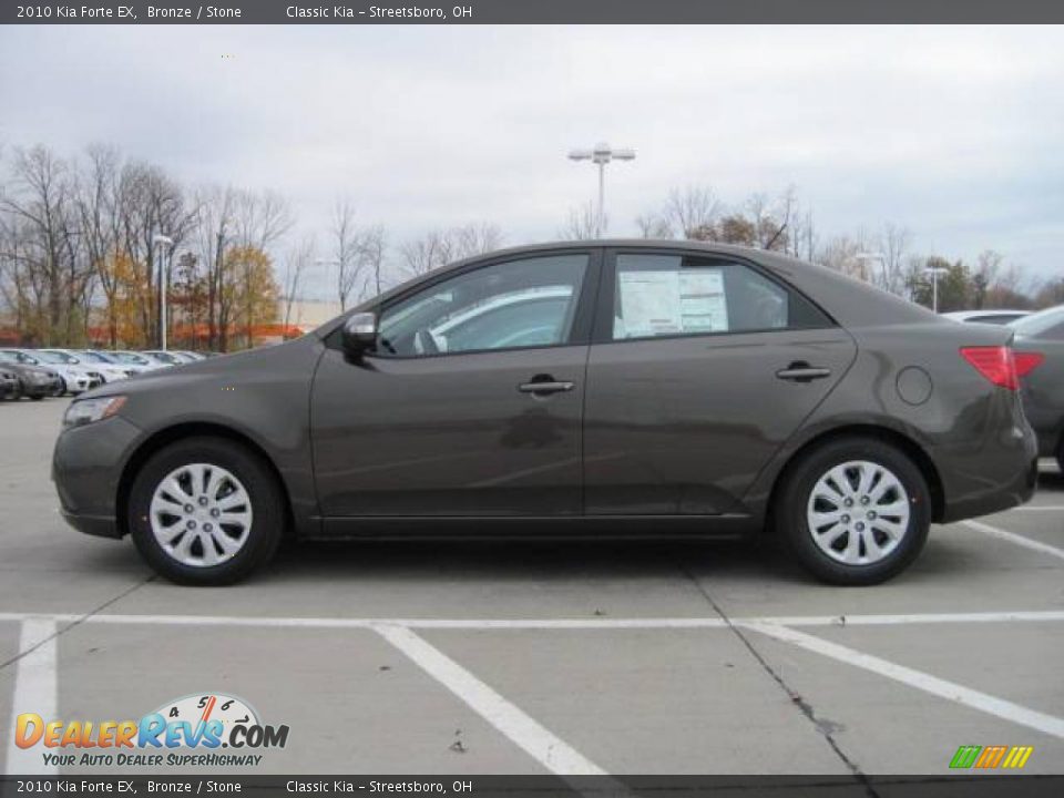 2010 Kia Forte EX Bronze / Stone Photo #5
