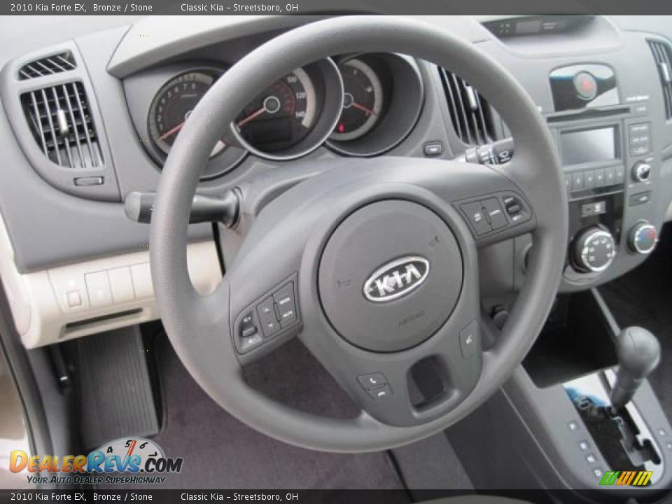 2010 Kia Forte EX Bronze / Stone Photo #11