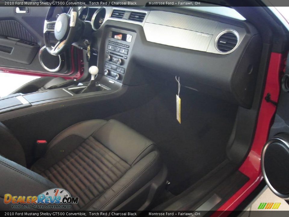 2010 Ford Mustang Shelby GT500 Convertible Torch Red / Charcoal Black Photo #18