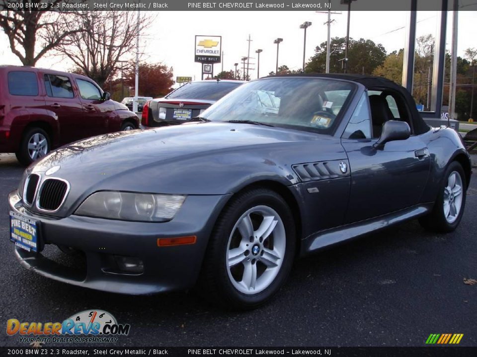 2000 BMW Z3 2.3 Roadster Steel Grey Metallic / Black Photo #1