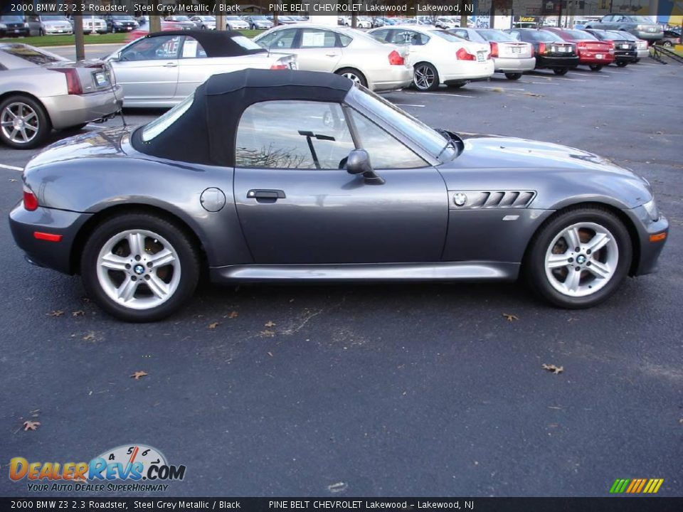 2000 BMW Z3 2.3 Roadster Steel Grey Metallic / Black Photo #3