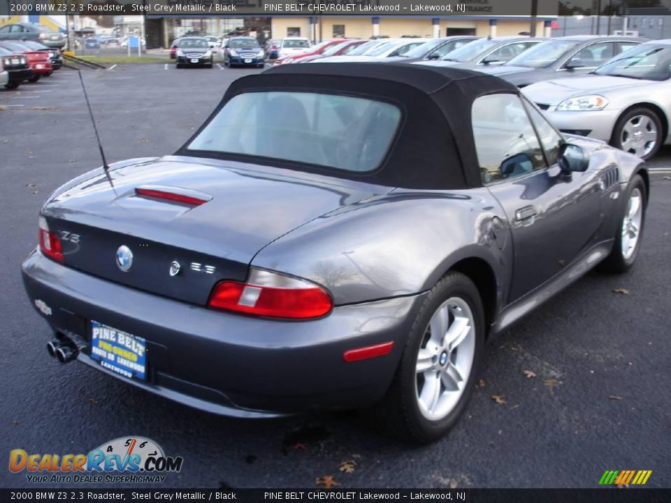 2000 BMW Z3 2.3 Roadster Steel Grey Metallic / Black Photo #4