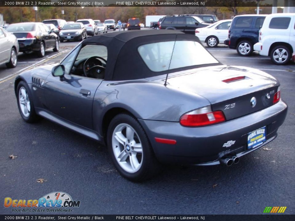 2000 BMW Z3 2.3 Roadster Steel Grey Metallic / Black Photo #5