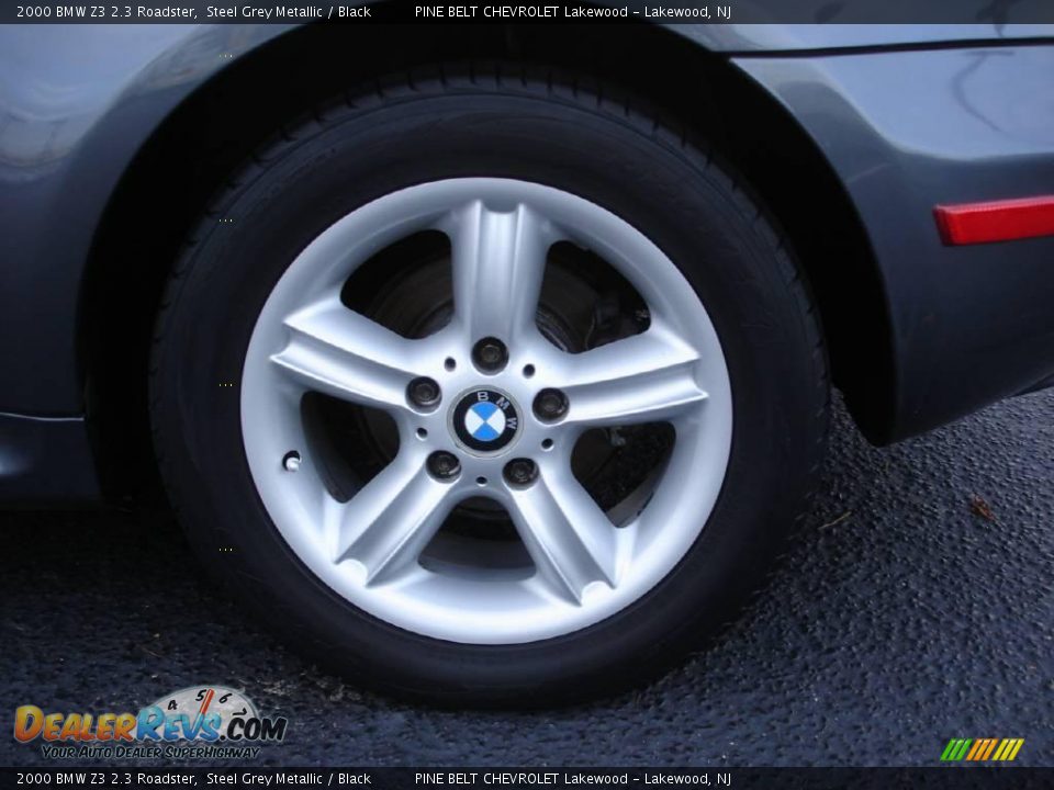 2000 BMW Z3 2.3 Roadster Steel Grey Metallic / Black Photo #6