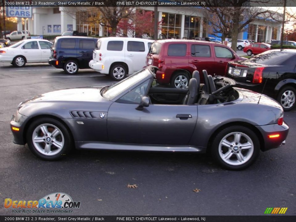2000 BMW Z3 2.3 Roadster Steel Grey Metallic / Black Photo #10