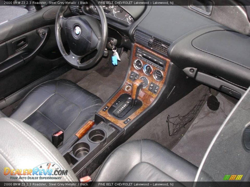 2000 BMW Z3 2.3 Roadster Steel Grey Metallic / Black Photo #12