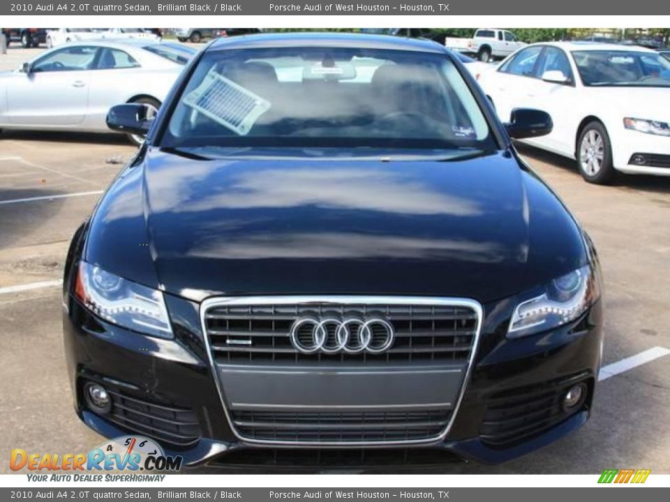 2010 Audi A4 2.0T quattro Sedan Brilliant Black / Black Photo #2