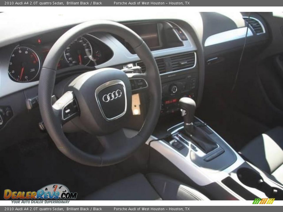 2010 Audi A4 2.0T quattro Sedan Brilliant Black / Black Photo #6