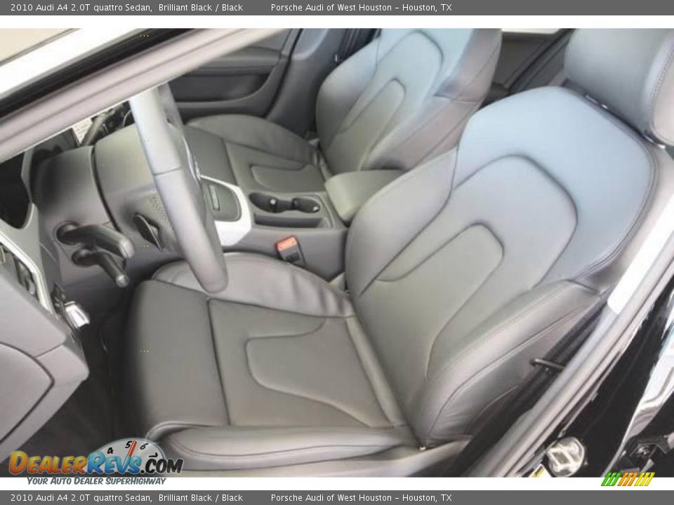 2010 Audi A4 2.0T quattro Sedan Brilliant Black / Black Photo #11