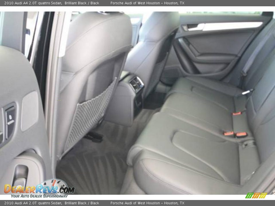 2010 Audi A4 2.0T quattro Sedan Brilliant Black / Black Photo #12