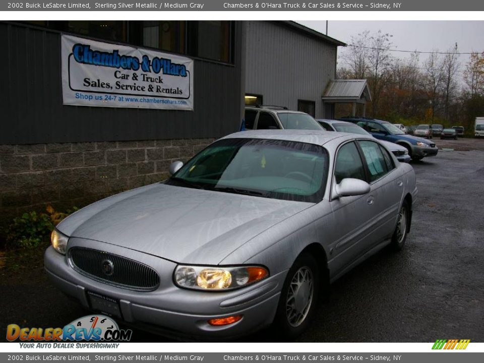2002 Buick LeSabre Limited Sterling Silver Metallic / Medium Gray Photo #1