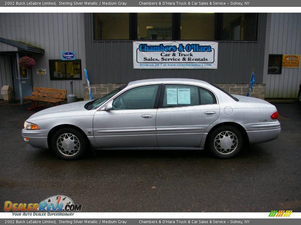 2002 Buick LeSabre Limited Sterling Silver Metallic / Medium Gray Photo #2
