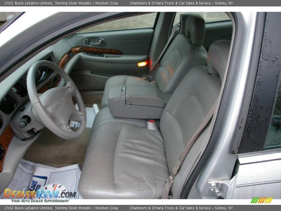 2002 Buick LeSabre Limited Sterling Silver Metallic / Medium Gray Photo #3